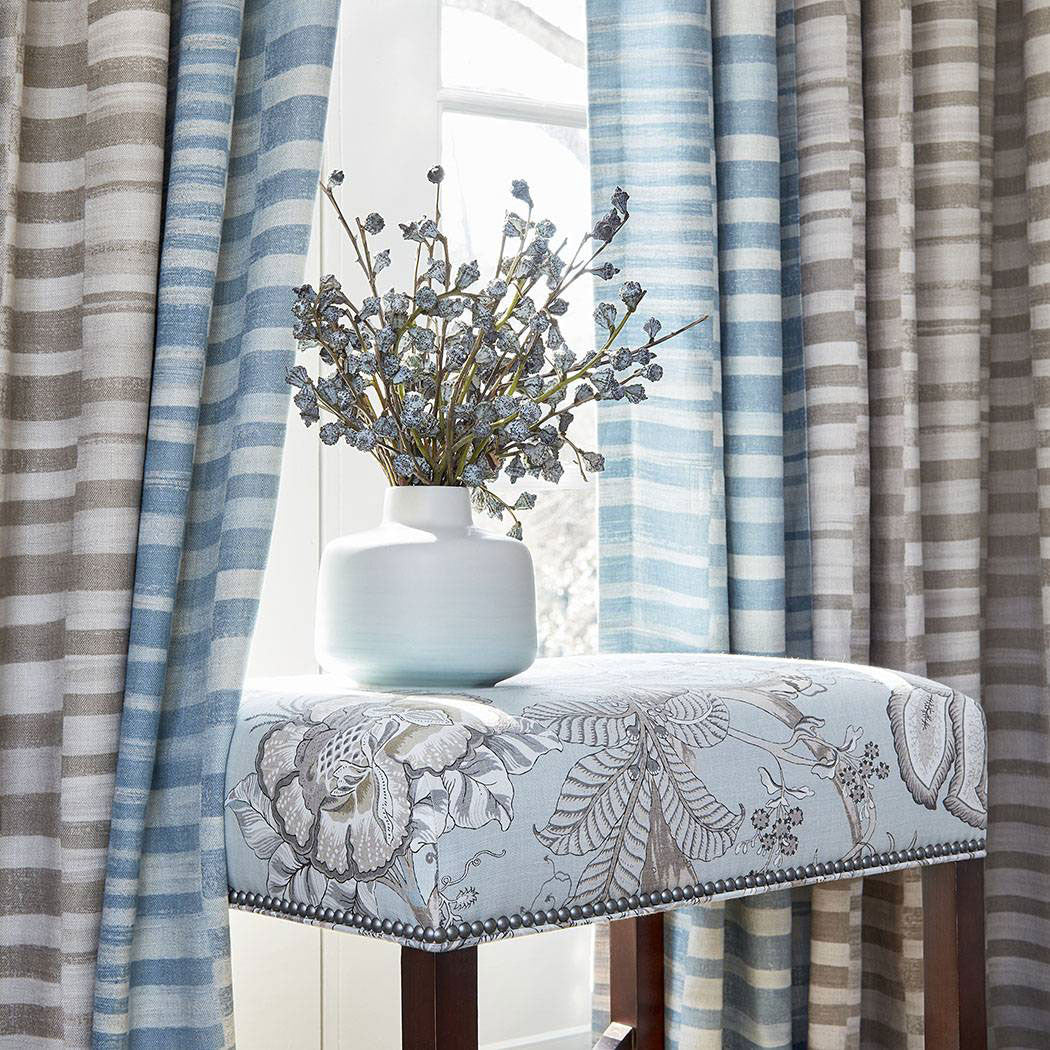 AF78735 Tansman Palampore Flax Fabric by Anna French