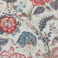 Kalamkari Palampore Blue and Red Fabric by Anna French