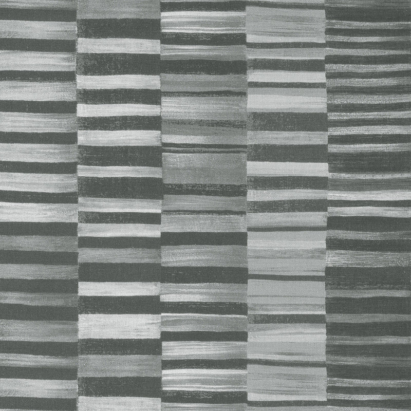 AF78743 Tansman Palampore Black Fabric by Anna French