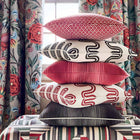 AF9616 Cleo Savoy Charcoal Fabric by Anna French