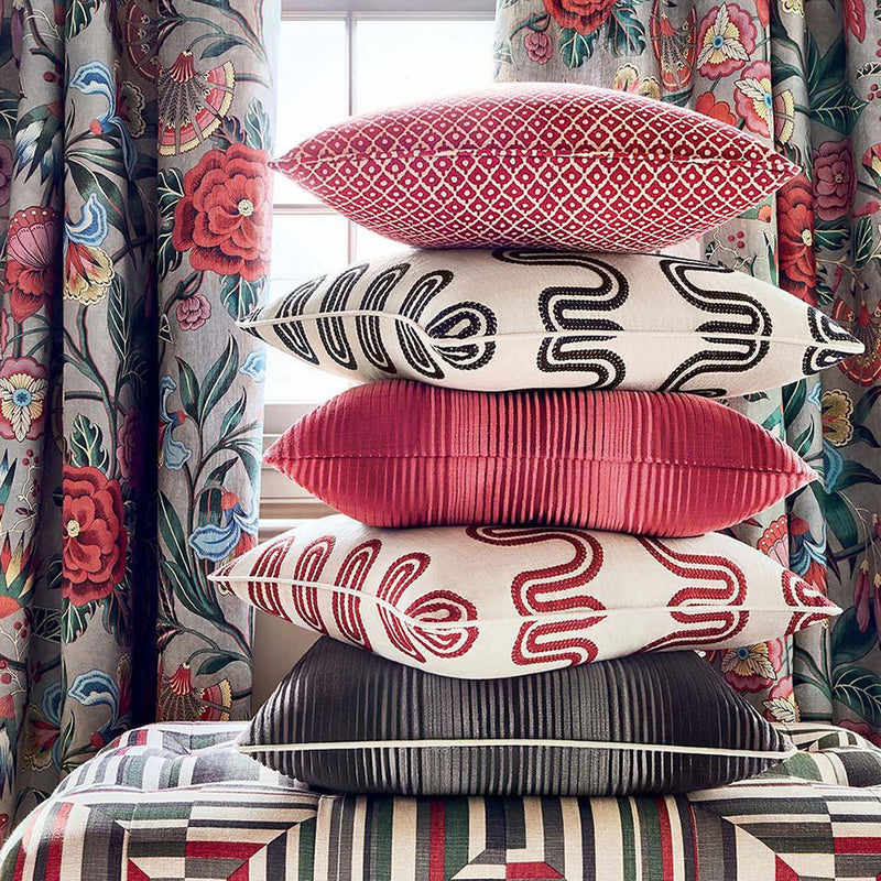 AF9616 Cleo Savoy Charcoal Fabric by Anna French