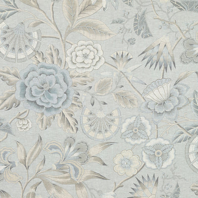 Cleo Savoy Sky Blue Fabric by Anna French
