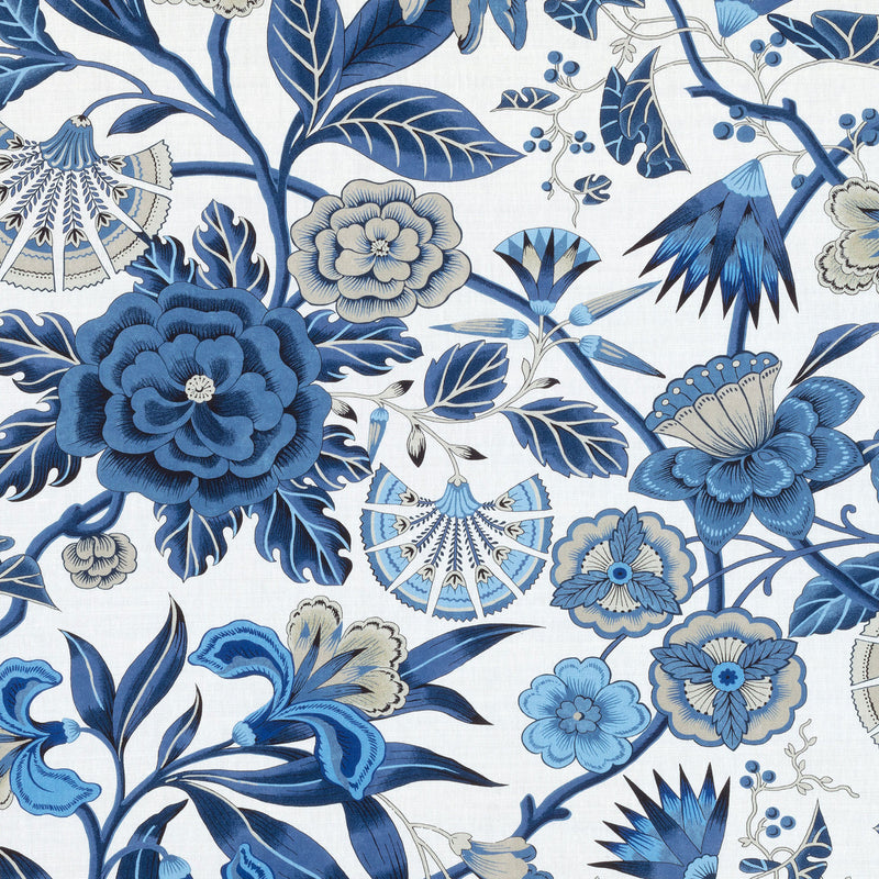 AF9621 Cleo Savoy Blue Fabric by Anna French