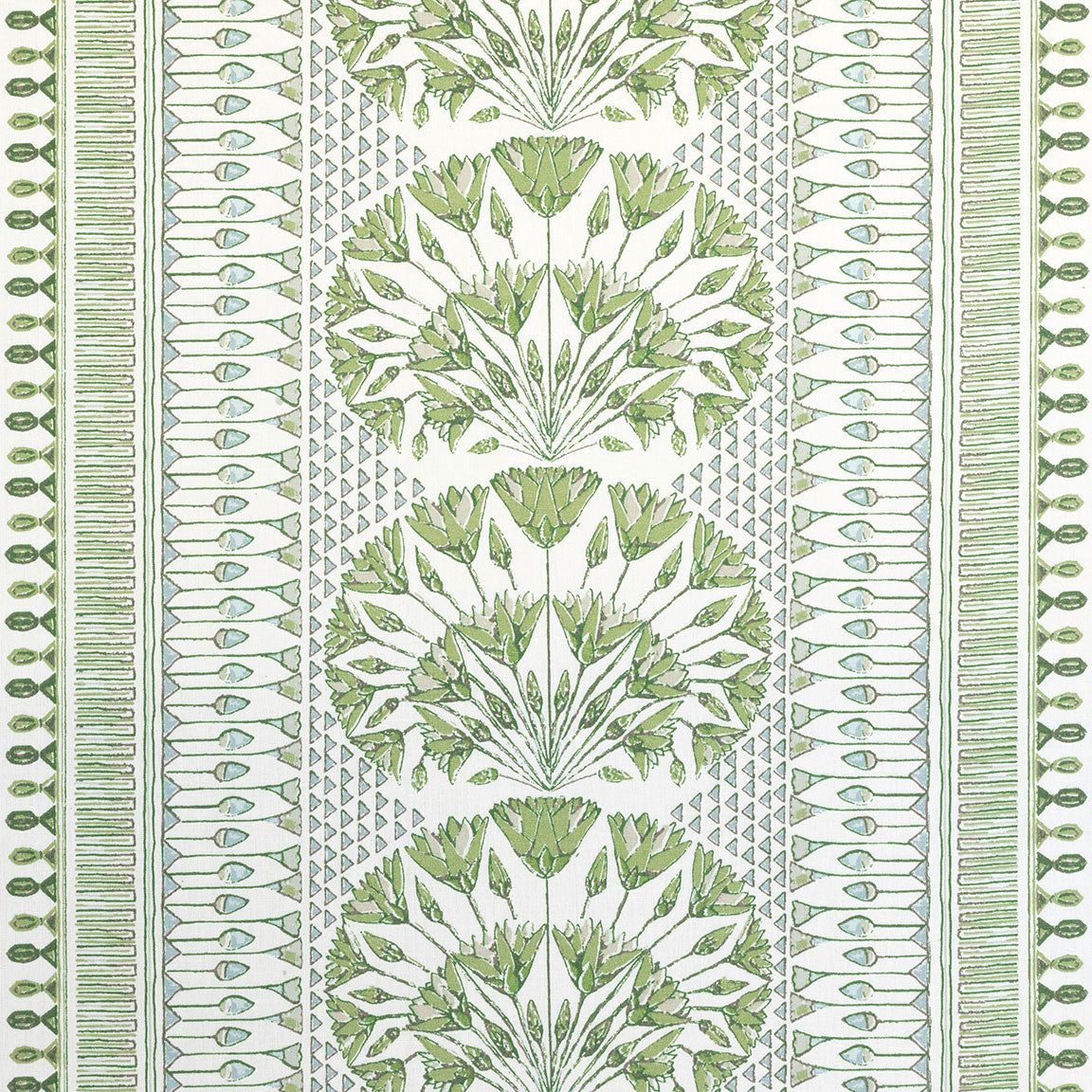 AF9623 Cairo Savoy Green Fabric by Anna French