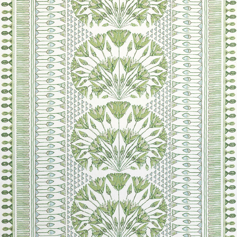 AF9623 Cairo Savoy Green Fabric by Anna French
