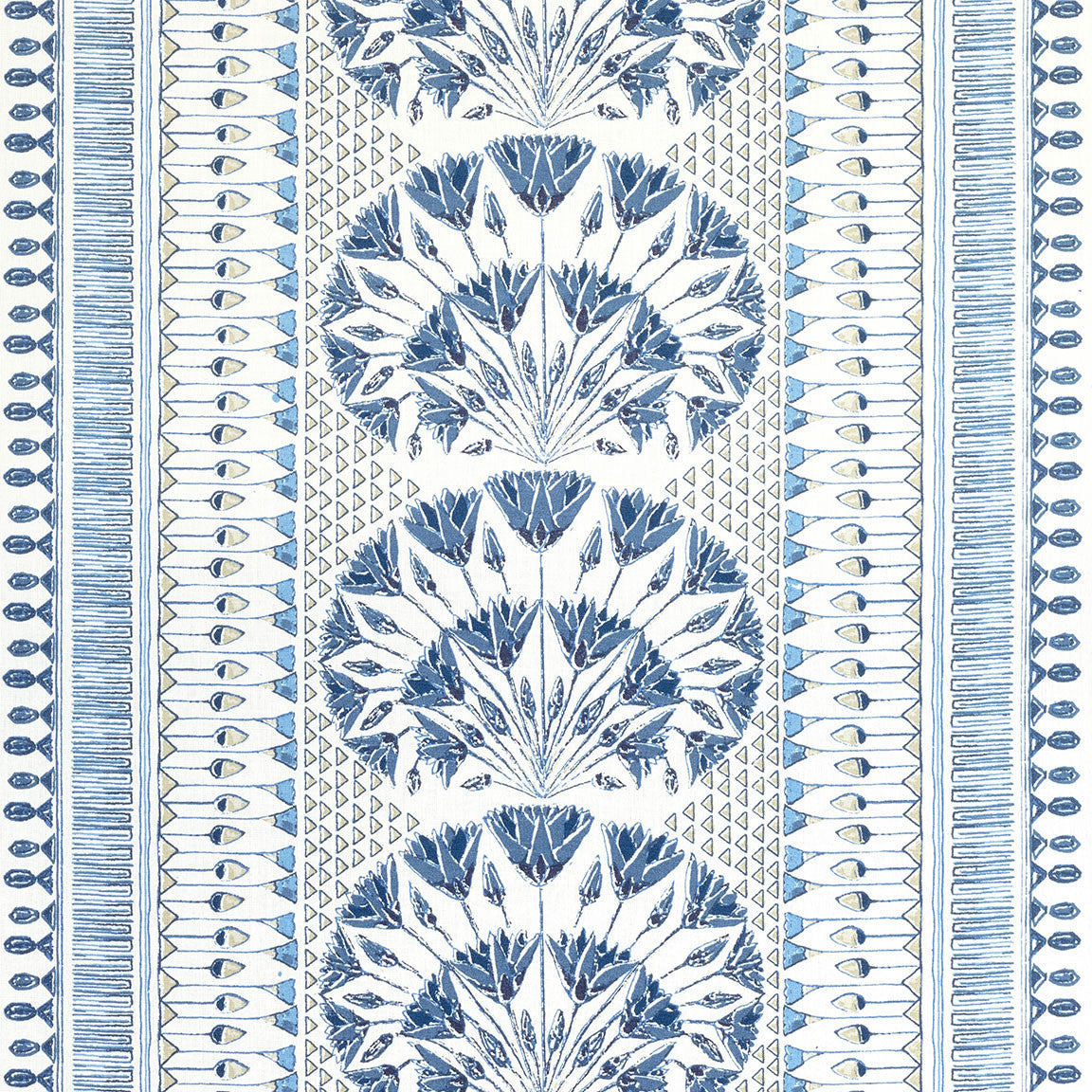 AF9624 Cairo Savoy Blue Fabric by Anna French