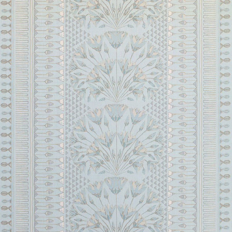 AF9627 Cairo Savoy Spa Blue Fabric by Anna French