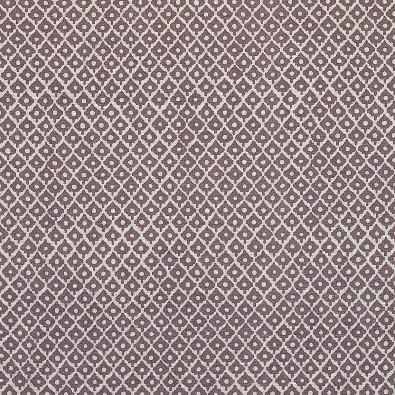 AF9632 Petit Arbre Savoy Plum and Flax Fabric by Anna French