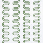 AF9635 Herriot Way Embroidery Savoy Green on White Fabric by Anna French