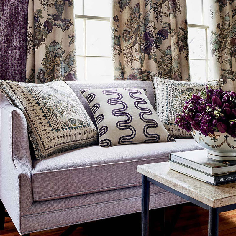 AF9641 Fairbanks Savoy Plum Fabric by Anna French