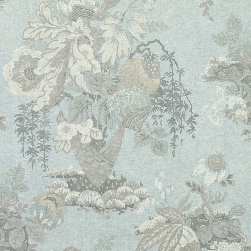 AF9642 Fairbanks Savoy Spa Blue Fabric by Anna French