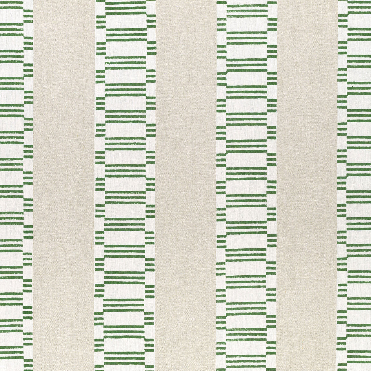 AF9824 Japonic Stripe Nara Emerald Green Fabric by Anna French