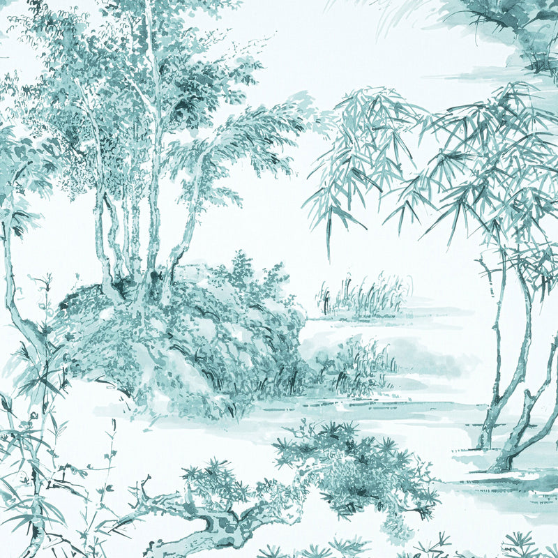 AF9827 Kyoto Nara Robin's Egg Fabric by Anna French