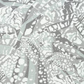 Puccini Nara Grey Fabric by Anna French