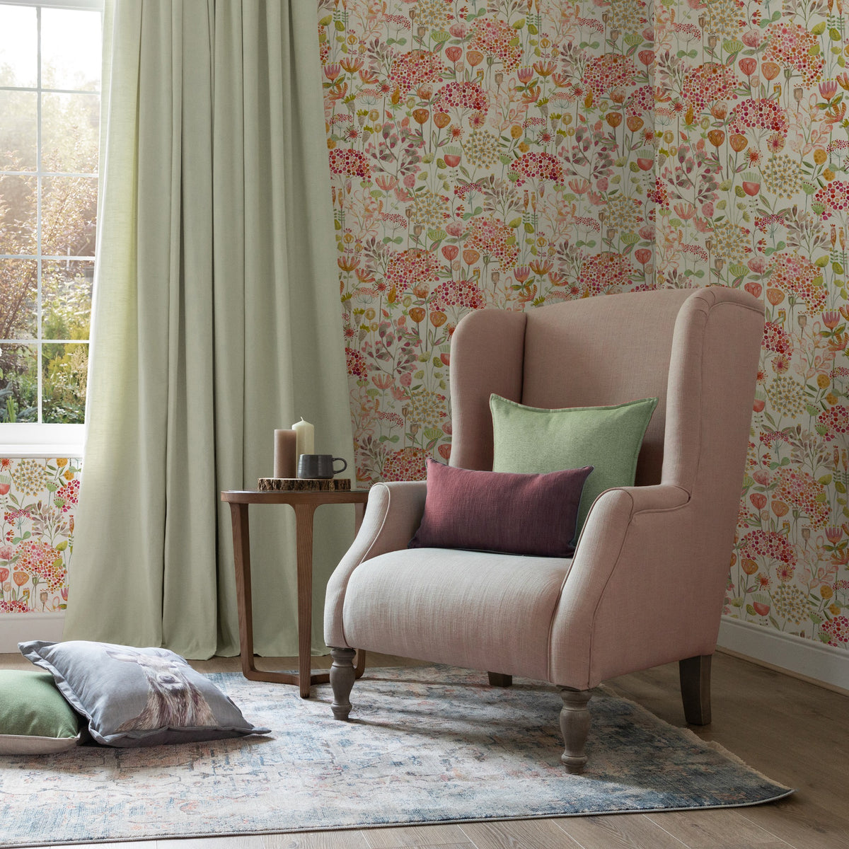 Ailsa Summer Folklore Wallpaper by Voyage Maison | AILSA/WPO/SUM