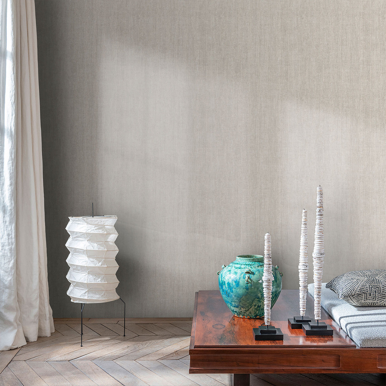 AL26204 Uni Textile Shades of Colour Wallpaper By Galerie