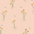Allimore Apricot Botanical Stories Wallpaper by Voyage Maison