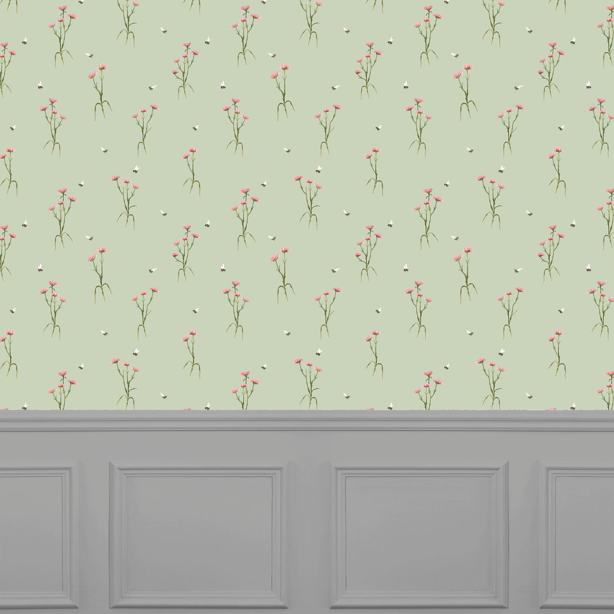 Allimore Sage Wallpaper by Voyage Maison | ALLIMOR/WPO/SAG