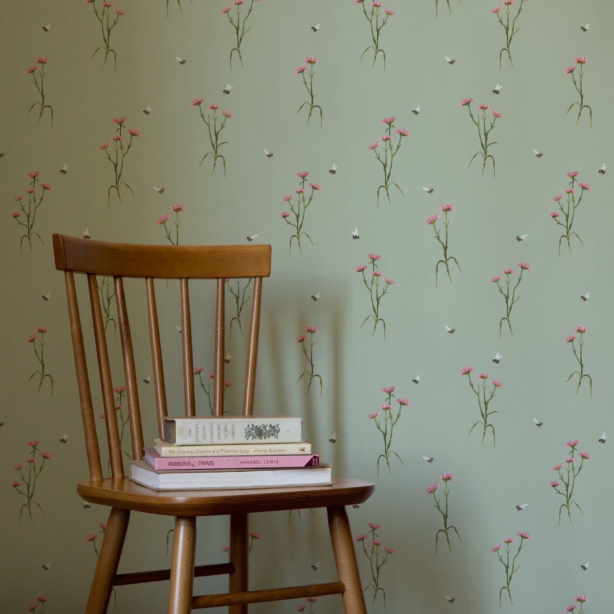 Allimore Sage Wallpaper by Voyage Maison | ALLIMOR/WPO/SAG