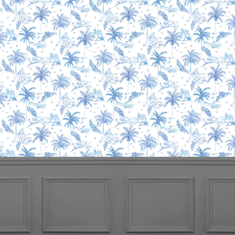 Altea Cobalt Wallpaper by Voyage Maison | ALTEA/WPO/COB