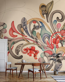 M3403-2 Romance Misc Rúbrica Mural by Tres Tintas
