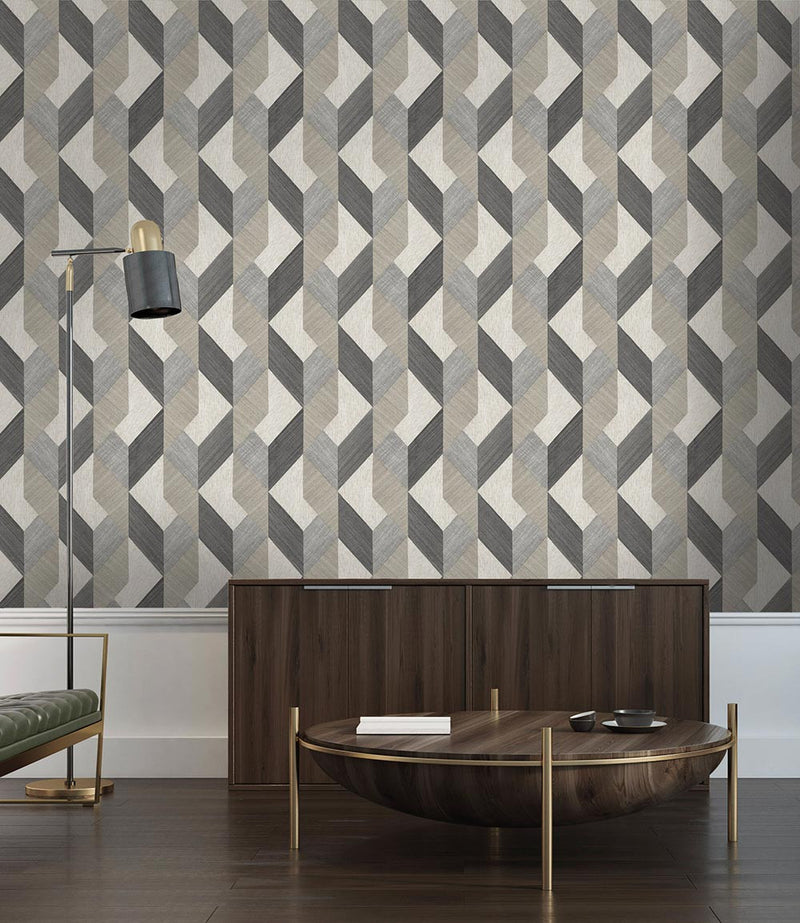 AN02138 Vicentio Graphite Wallpaper By Sketch Twenty 3