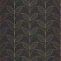 Mistinguett Noir Fusain Annees Folles Wallpaper by Casadeco