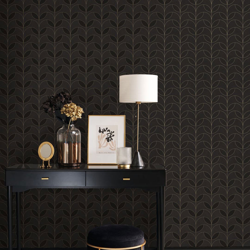 ANFO201029830 Mistinguett Annees Folles Wallpaper by Casadeco
