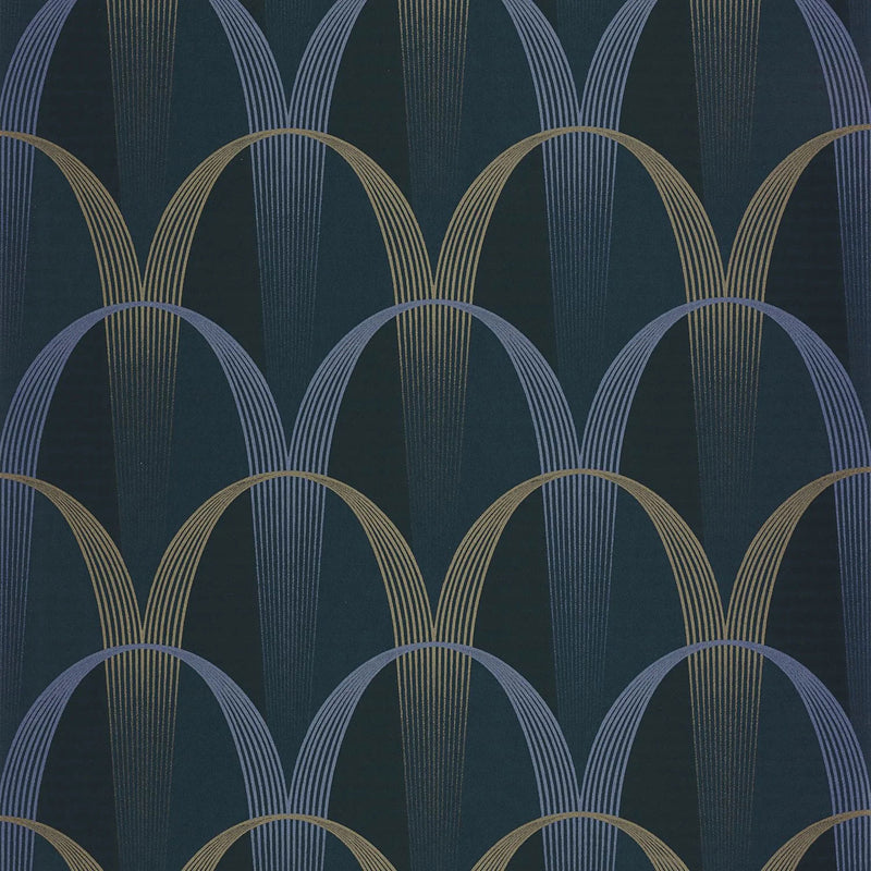 ANFO201046582 Entree Des Artistes Annees Folles Wallpaper by Casadeco