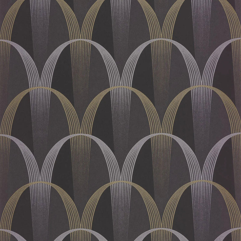 ANFO201049132 Entree Des Artistes Annees Folles Wallpaper by Casadeco