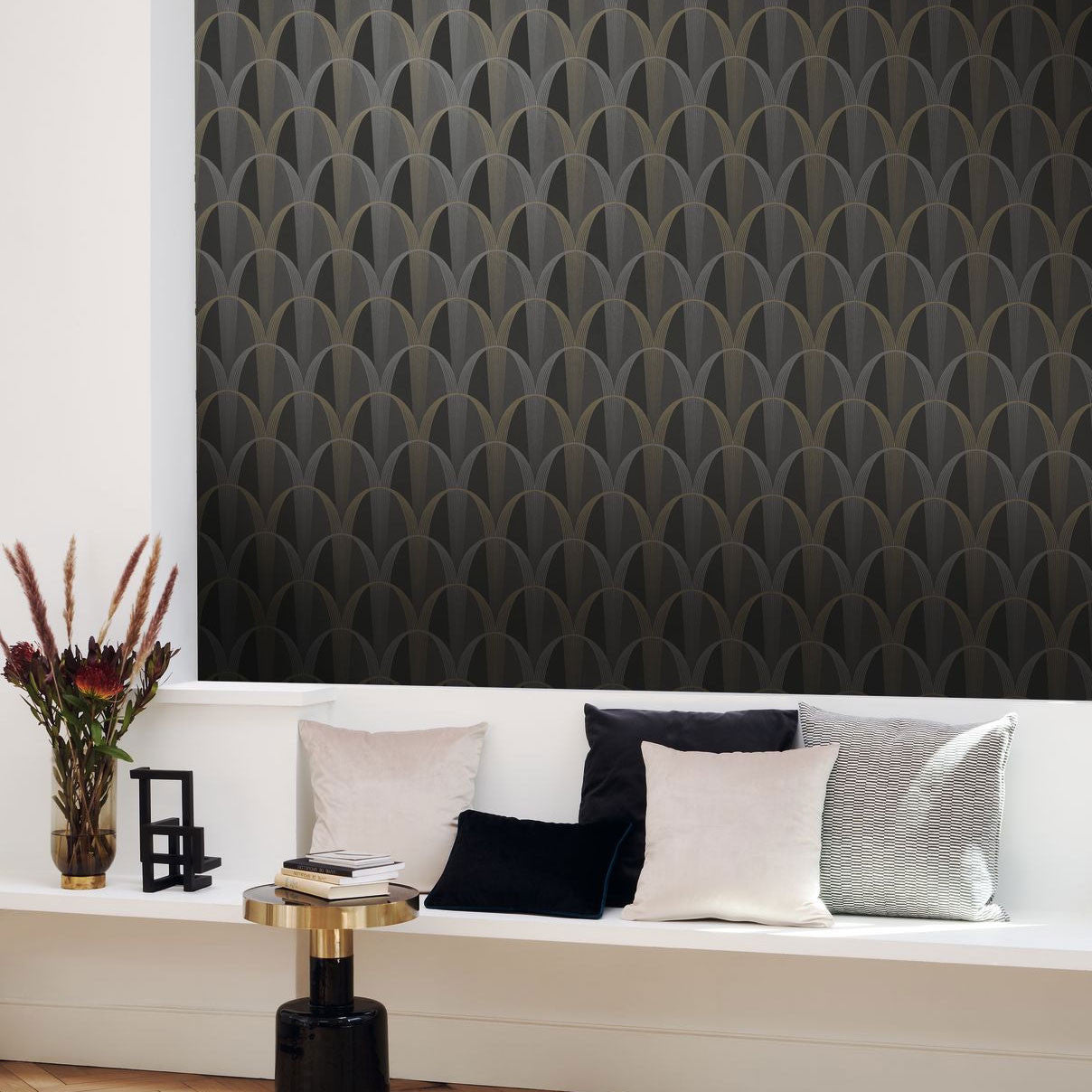 ANFO201049132 Entree Des Artistes Annees Folles Wallpaper by Casadeco