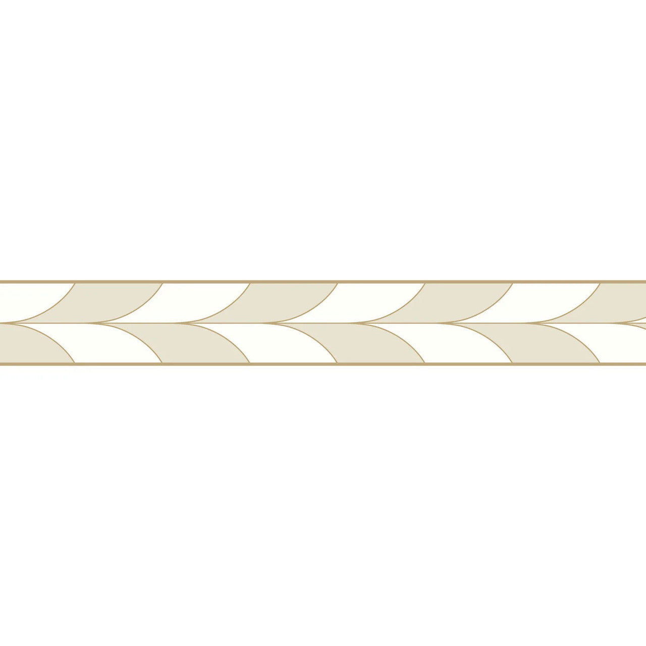 ANFO201101326 La Festive Border Annees Folles Wallpaper by Casadeco