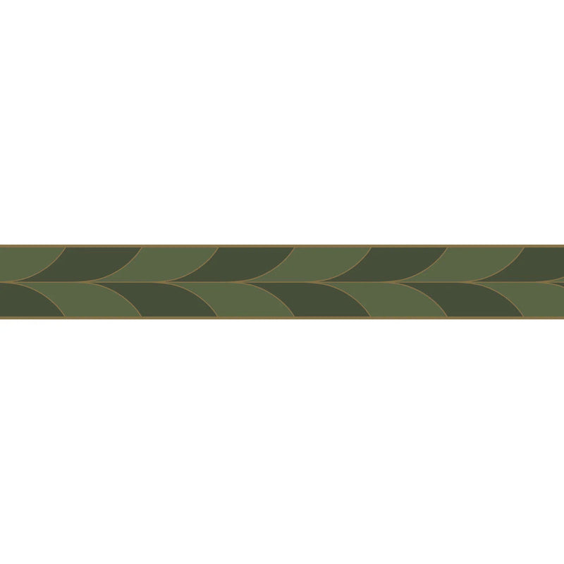 ANFO201107430 La Festive Border Annees Folles Wallpaper by Casadeco