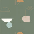 Turn Kaki Dore Around Wallpaper by Caselio