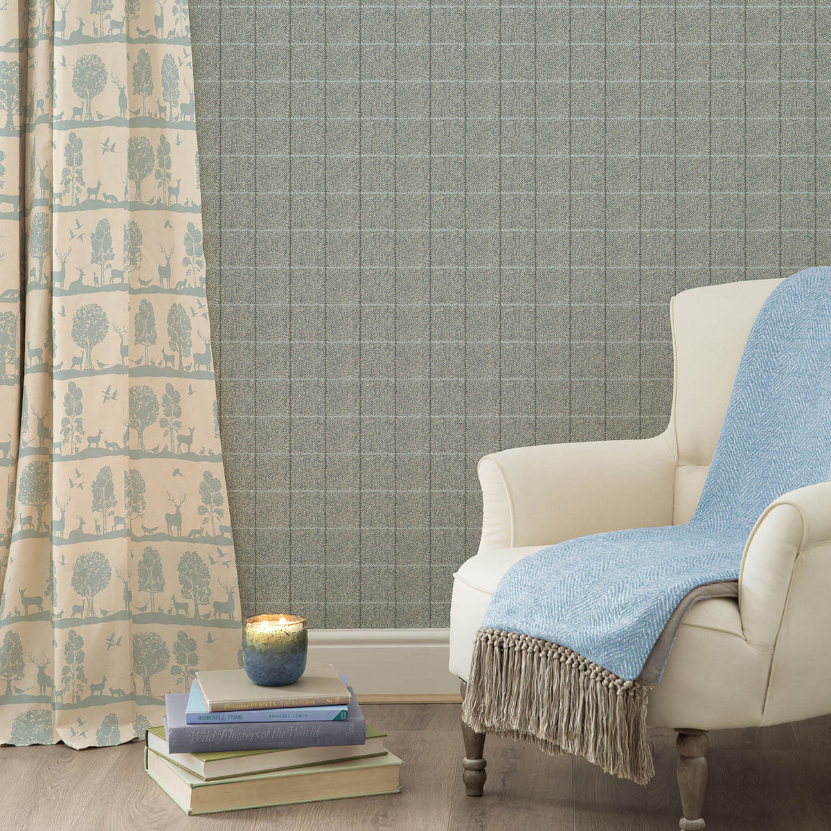 Arran Storm Wallpaper by Voyage Maison | ARRAN/WPO/STO