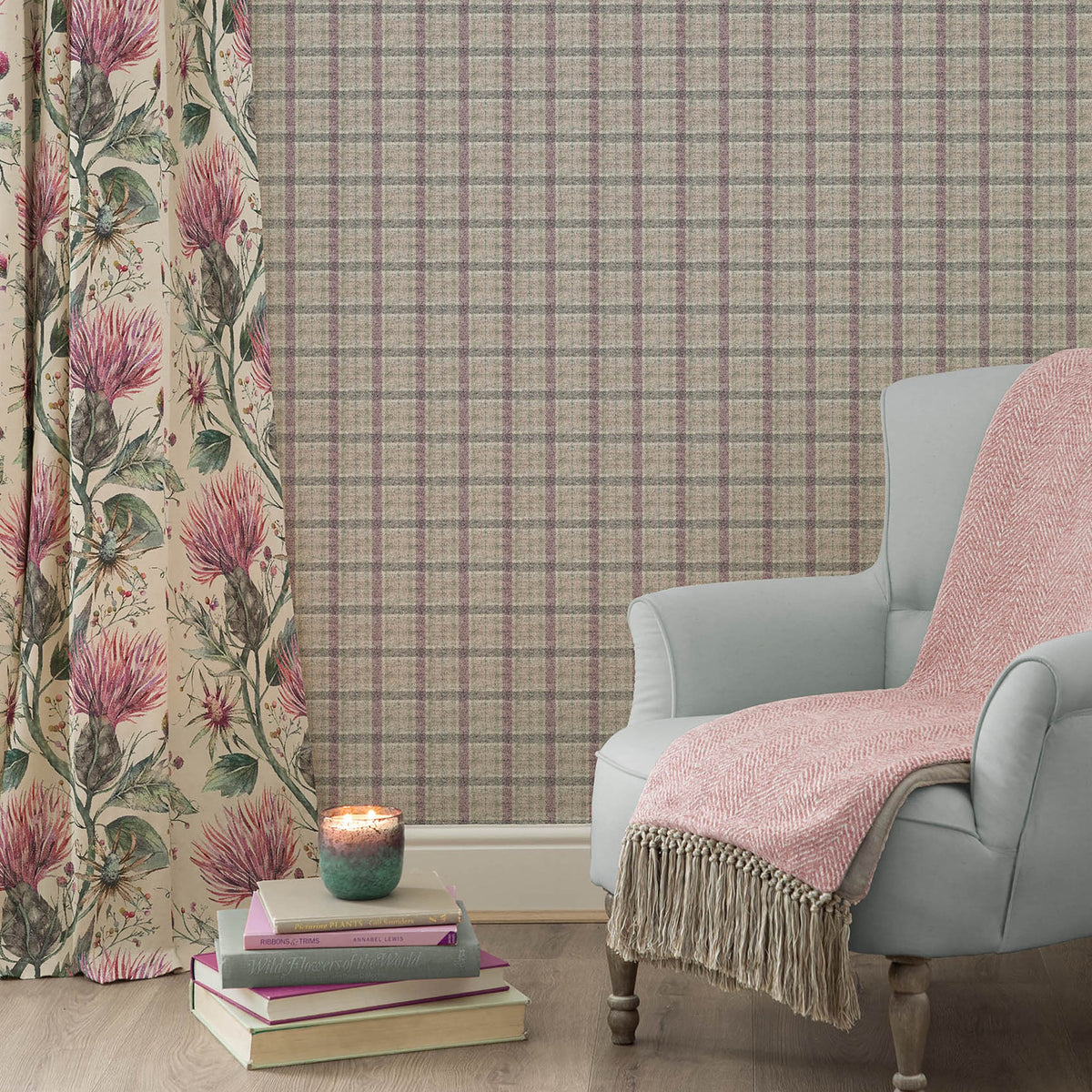 Arrochar Heather Wallpaper by Voyage Maison | ARROCHA/WPO/HEA