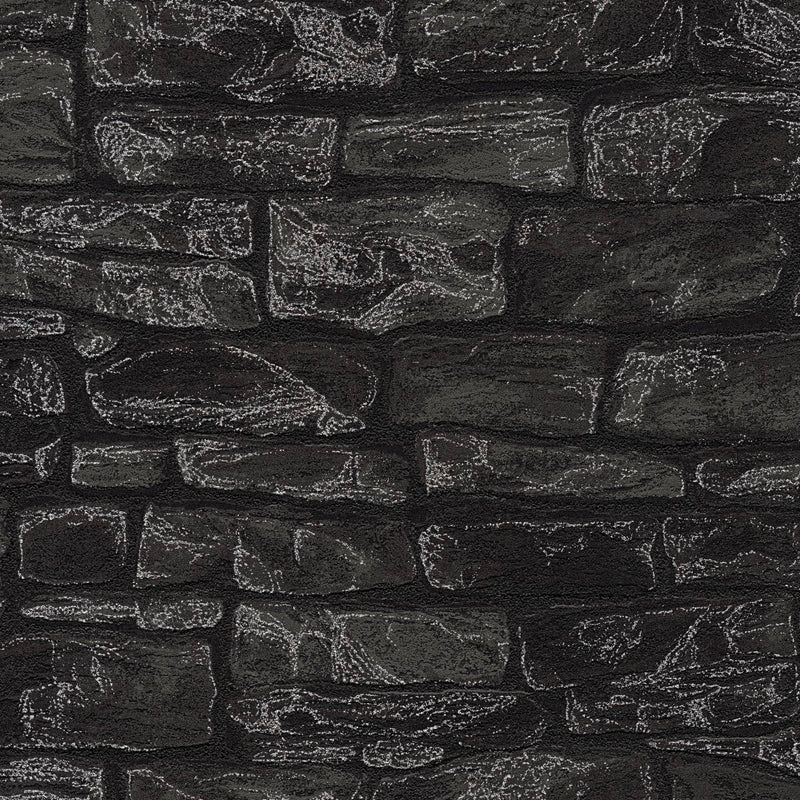 AS316554 Grey and Black Country Style Attractive 3 Wallpaper by A S Creation
