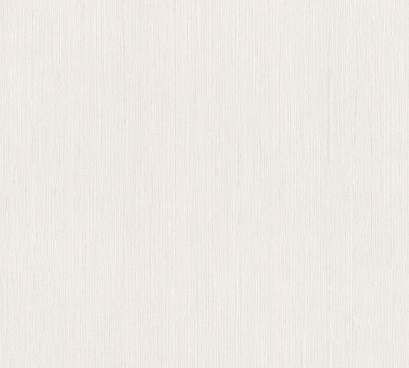 Silk Effect White The Trend Spectrum Wallpaper by A S Creation - flat