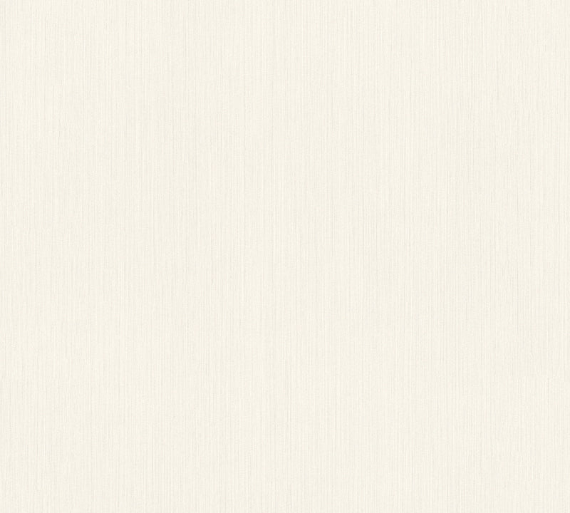 Silk Effect Ivory The Trend Spectrum Wallpaper by A S Creation - flat