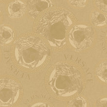38461-1 Gold Medusa Amplified Versace 5 Wallpaper By A S Creation