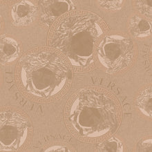 38461-2 Rose Gold Medusa Amplified Versace 5 Wallpaper By A S Creation
