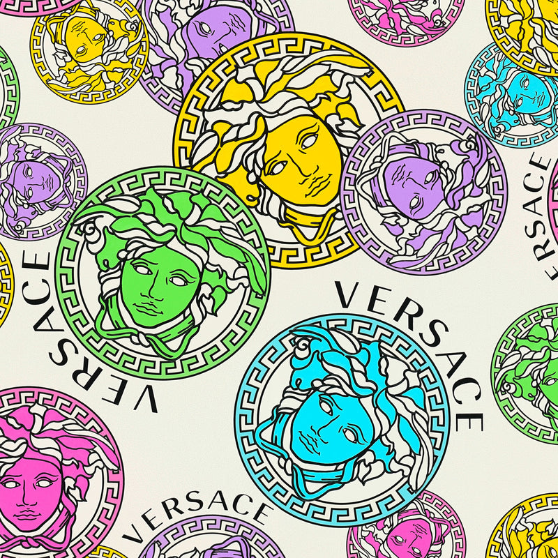 38610-1 Multi Medusa Amplified Versace 5 Wallpaper By A S Creation