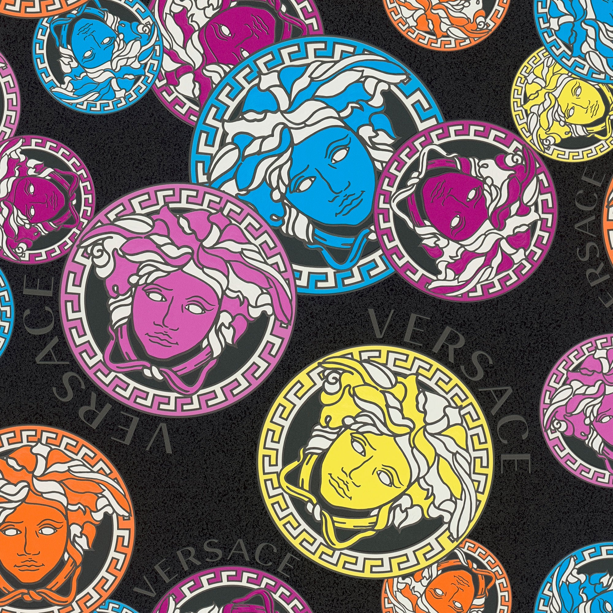 38610-4 Multi Medusa Amplified Versace 5 Wallpaper By A S Creation