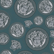 38611-1 Blue Medusa Amplified Versace 5 Wallpaper By A S Creation