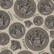 38611-2 Taupe Medusa Amplified Versace 5 Wallpaper By A S Creation