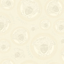 38611-6 Ivory Medusa Amplified Versace 5 Wallpaper By A S Creation