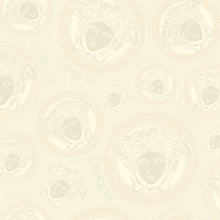 38611-6 Ivory Medusa Amplified Versace 5 Wallpaper By A S Creation