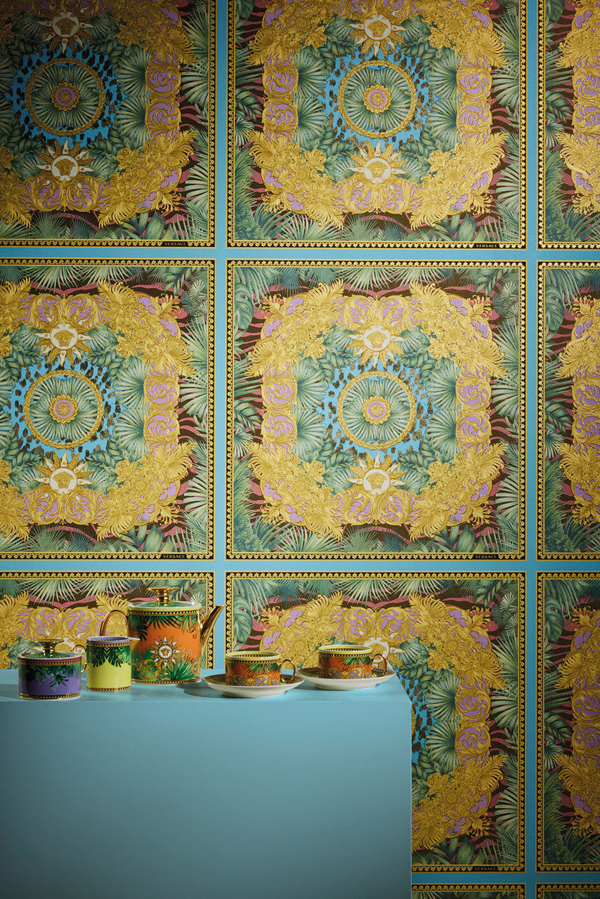 Jungle Animalier Versace 5 Wallpaper By A S Creation