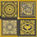 Black and Gold Barocco Mosaic Versace 5 Wallpaper By A S Creation