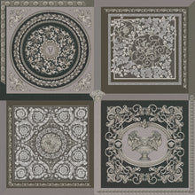 38704-4 Dark Grey Barocco Mosaic Versace 5 Wallpaper By A S Creation